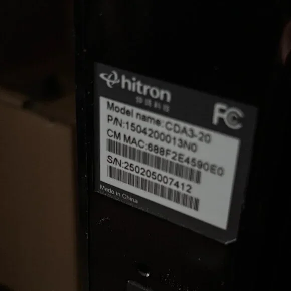 Modem (Model: CDA3-20) - Picture 2 of 4